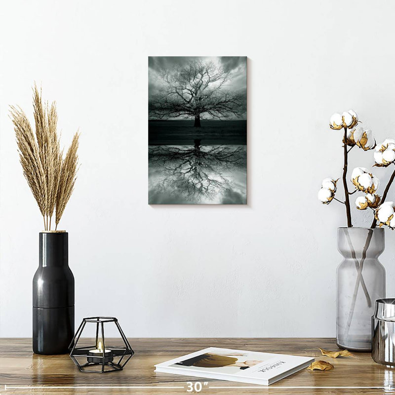 Hitzel Haunted Tree Reflection, 12" H x 8" W