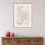 «Dreamy Geo II» par Aimee Wilson - reproduction sur toile flottante