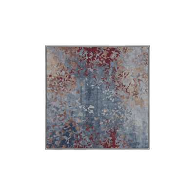 Tapis gris lavable à la machine