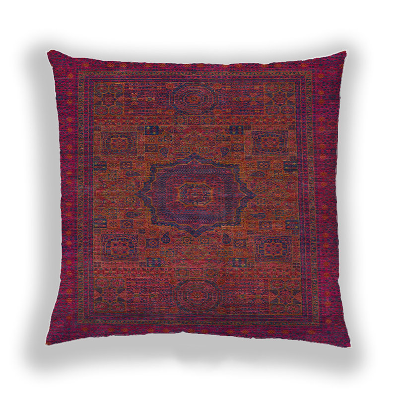 Coussin Abstract 1326, Microsuède