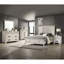 Mobilier de chambre à coucher 1 pièce à 5 tiroirs avec poignées à persiennes
