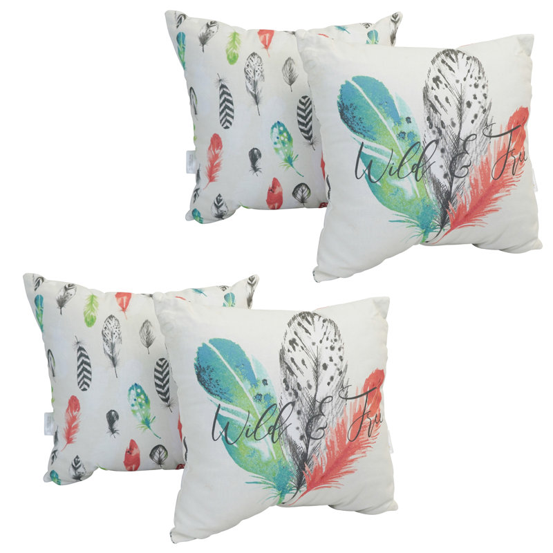 Outdoor Reversible Throw Pillow