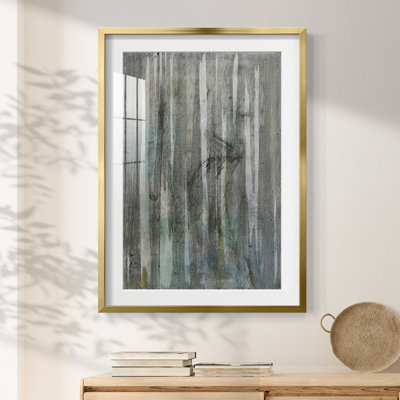 Birch Forest Abstracts I -Framed Print