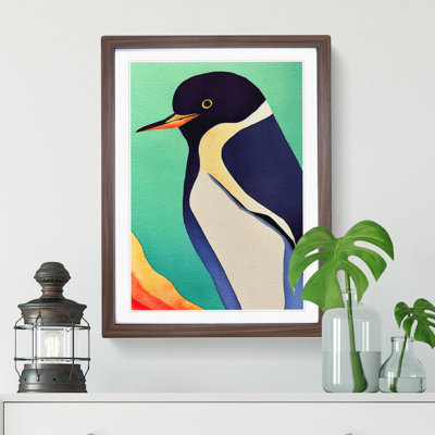Delightful Penguin - Single Picture Frame Print