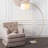 Mathias 70'' Gold Arched Floor Lamp