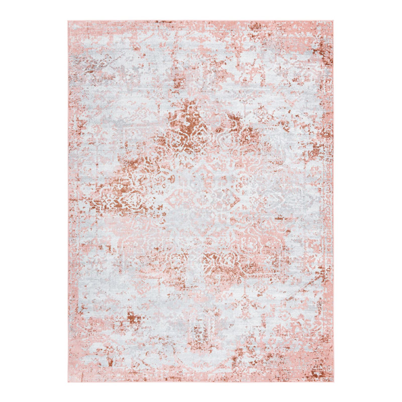 Massie Floral Indoor Rug, Rectangle 9' x 12'
