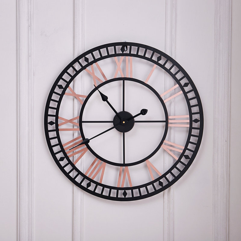 Sammons Metal Wall Clock
