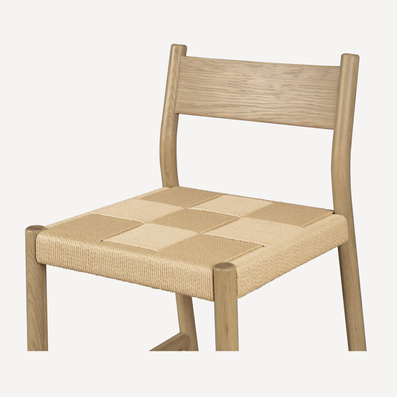 Tabouret de comptoir Enna, Naturel