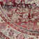Tapis rouge / beige Lowndes