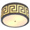 Athens 2 - Light 14'' Shaded Drum LED Flush Mount