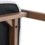 Riverton Walnut Effect Wooden Frame Dining Chair-1828502564