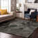 Premium Machine Washable Cerrito AMF555 Gray Rug