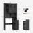 Over the Toilet Freestanding Storage with Cabinet-2107707167