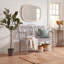 Banc en bois massif Metinaro-15905831