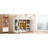 Twin Wood Loft Bed In White And Yellow, Colorful Shelves, Storage For Essentials, Safe Over 6 Years Old Size Bed, + Yellow Design, Reversible Staircase, Full - Length Guardrails, Space Saving Small