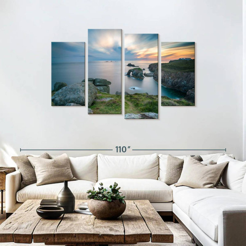 Gillard Land's End Cliffs, 48" H x 75" W