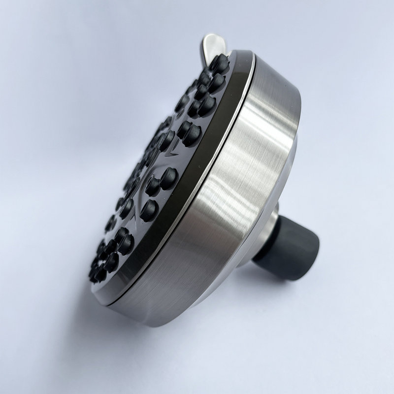 High-Pressure Rain Shower Head With 10 Spray Modes, 4.7 Inch Fixed Bathroom Rainfall Showerhead With Adjustable Swivel Ball Joint, Bathroom Accessories