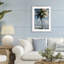 «Green Palm Relaxation», reproduction sous verre encadrée, design par LSR Design Studio-1775850905-1775850909