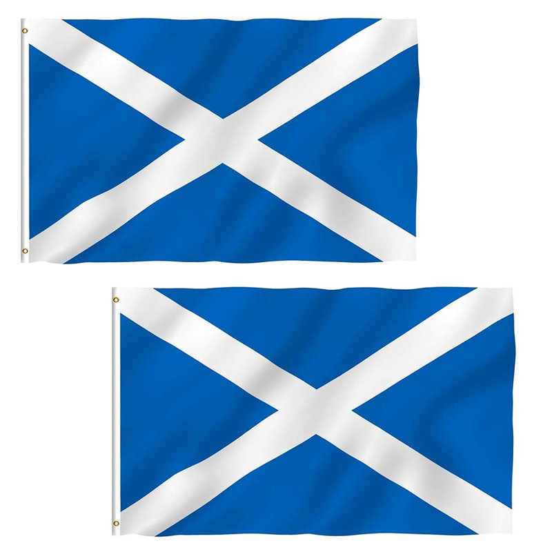 Fly Flyeze 3 x 5 pieds drapeau de l'Ecosse - drapeaux du drapeau national écossais en polyester