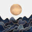 «Waves», impression sur toile-20900205