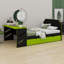 Wood Daybed With Trundle,Desk And USB-118026475