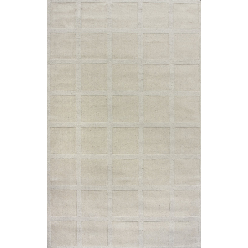 Tapis ivoire Migdalia Stenzo, Rectangle 5 pi x 8 pi