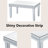 Maesen 4 Legs Mirrored Coffee Table