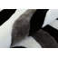 Tapis noir / gris à poils longs Thionville-283072594