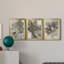 Birch Leaves I - Ensemble de 3 peintures sur toile encadrées-1609919900-1609919901