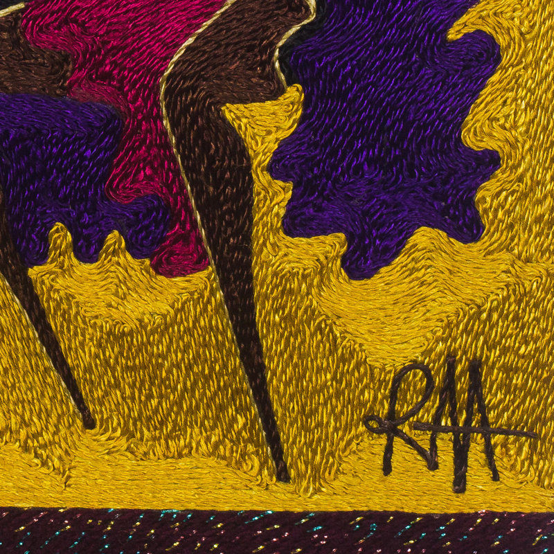 Randy Abeka Abbam - impression sur tissu
