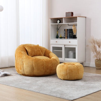 Chenille Bean Bag Chair