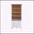 Versatile White MDF Freestanding Storage Cabinet for Various Rooms