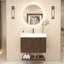 Ensemble de meuble-lavabo mural 30 pouces avec portes et tiroir intérieur Stella-630502319