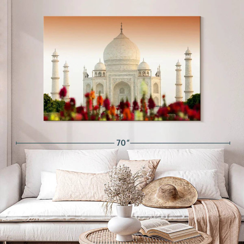 Ravi Majestic Taj Mahal, H 34 po x l 51 po
