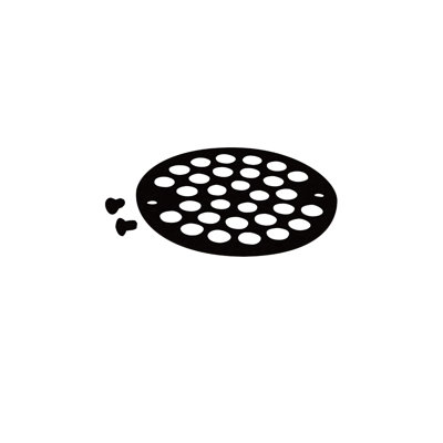 Couvercle de drain de grille de douche en laiton de 4 po de diamètre extérieur