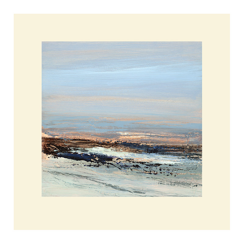 Sea Interlude II - No Frame Print, Paper, Beige, 40cm H x 40cm W