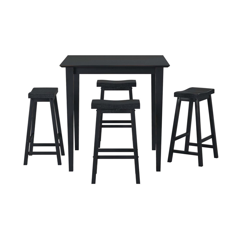 Mobilier de salle à manger 29 po, Noir, noir, noir, noir