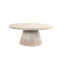 Cafferata Solid Wood Top Coffee Table