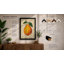 Geometric Pear Study Modern - Framed Print-465673040-465673068