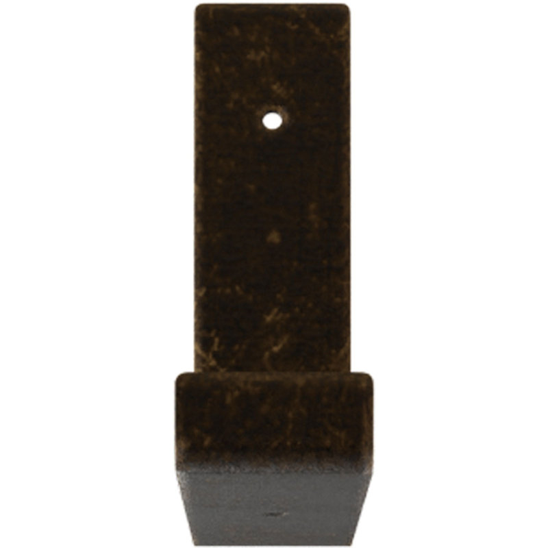 Support de tablette en acier, H 7 po x l 2 po x P 12 po, Antiqued Brass