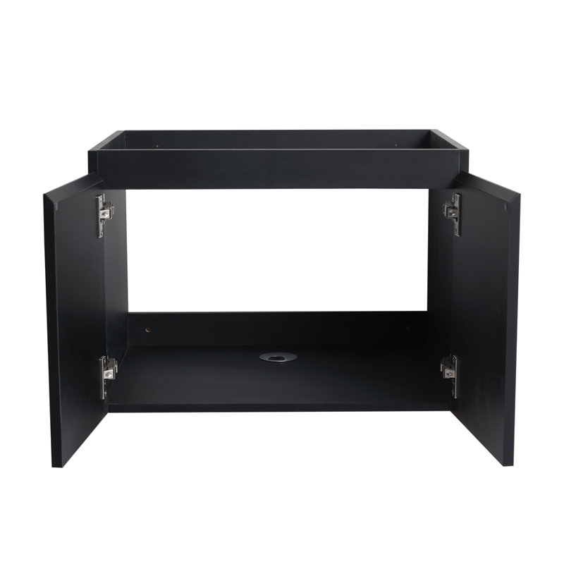 Worle 24'' Floating Wall-Mounted Bathroom Vanity