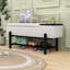 Banc de rangement rembourré Farmhouse avec compartiment caché pour les chambres ou les couloirs-382947457