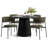 5-Piece Round Dining Table Set for 4-298025948