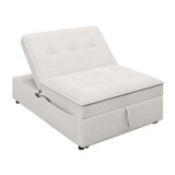 Versatile Folding Ottoman Bed with Storage and USB Port for Various Rooms