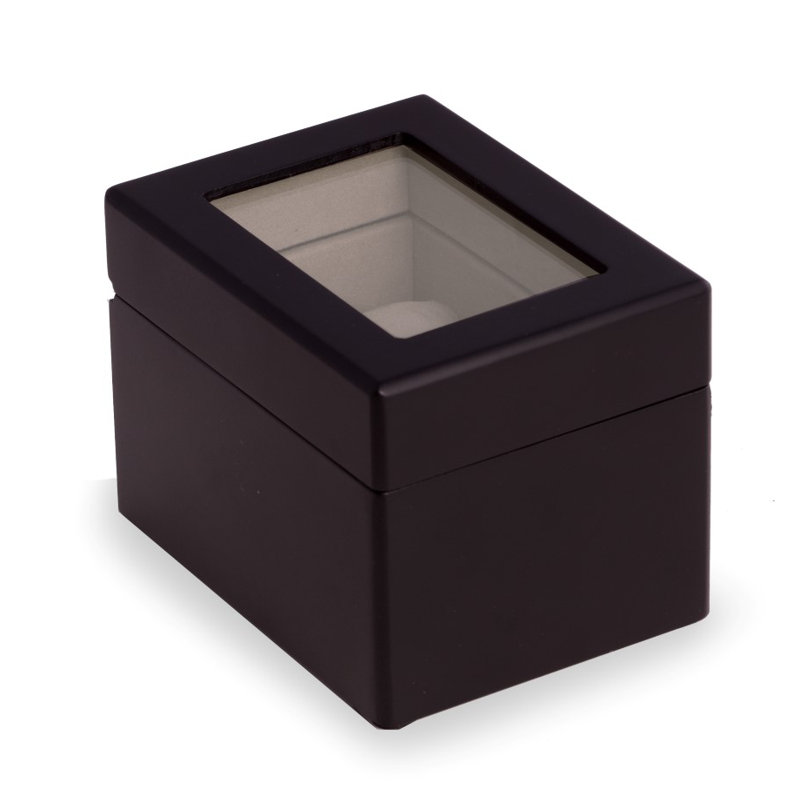 Boîte à montre, Noir mat