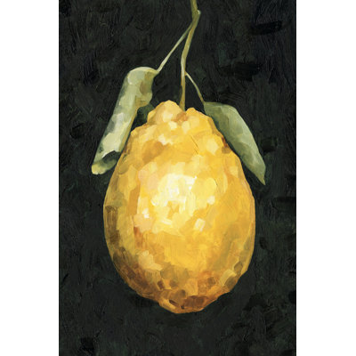 " Dark Lemon II " by Emma Caroline Painting Print