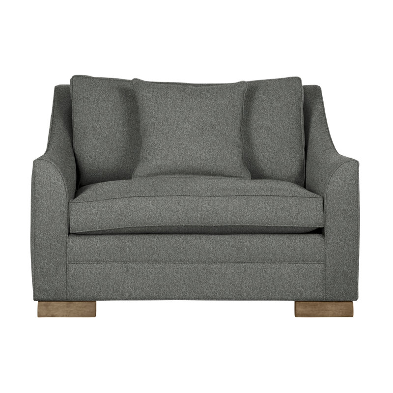 Chaise et demi 50,5 po Nicholas, Ian Pewter, Hampton