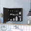 Pharmacie avec trois tablettes internes, une porte et deux tablettes externes-106732205