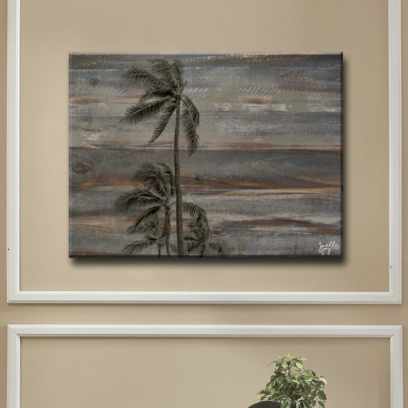 « rest calme »-impression sur toile tendue, H 12 po x l 16 po