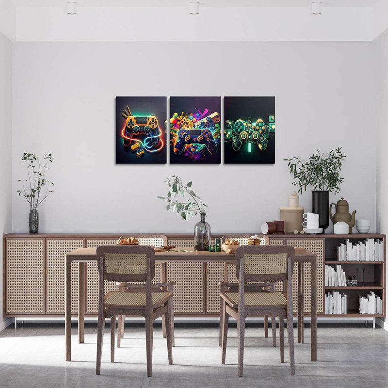 3 Piece Wrapped Canvas Print